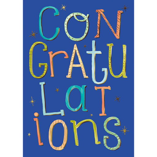 Picture of CONGRATULATIONS CARD